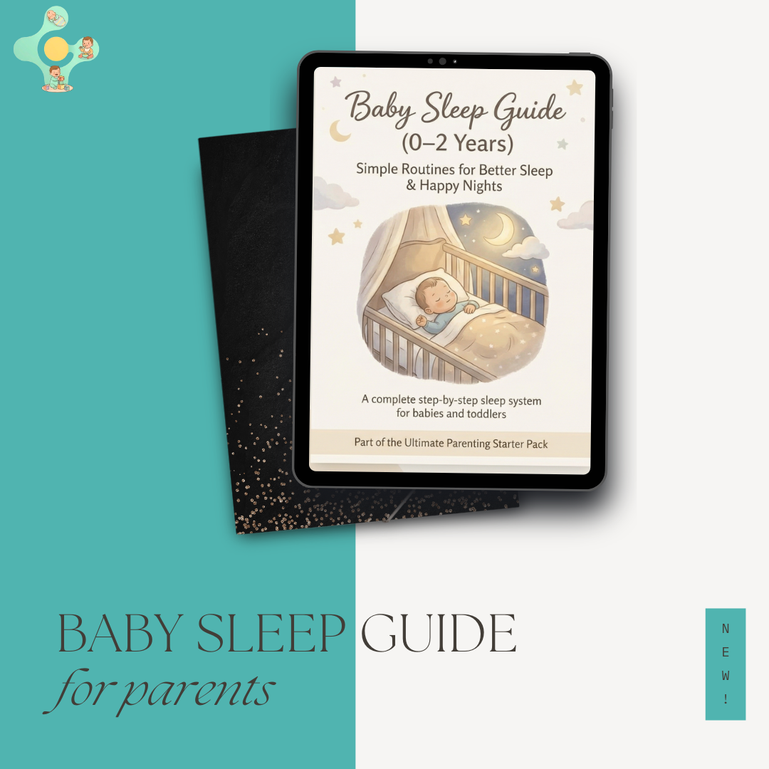 Baby Sleep Guide (0–5 Years) – Easy Bedtime Routine & Sleep Training for Better Nights