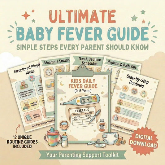 Kids Fever Guide (0–5 Years) – What To Do, When To Worry & How To Stay Calm