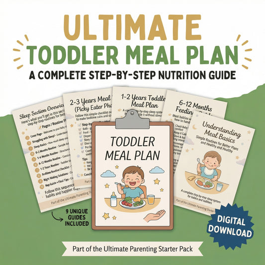 Kids Meal Planner (0–5 Years) – Easy Healthy Meal Plans & Picky Eater Solutions
